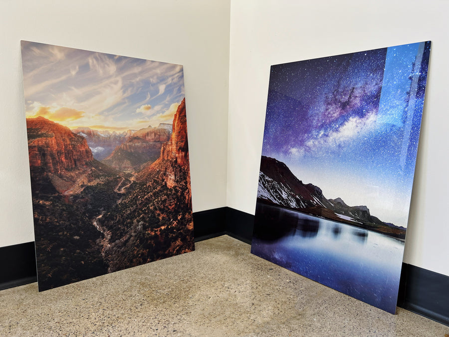 Textured Matte vs. Silver Gloss Metal Prints: What Makes Them Unique