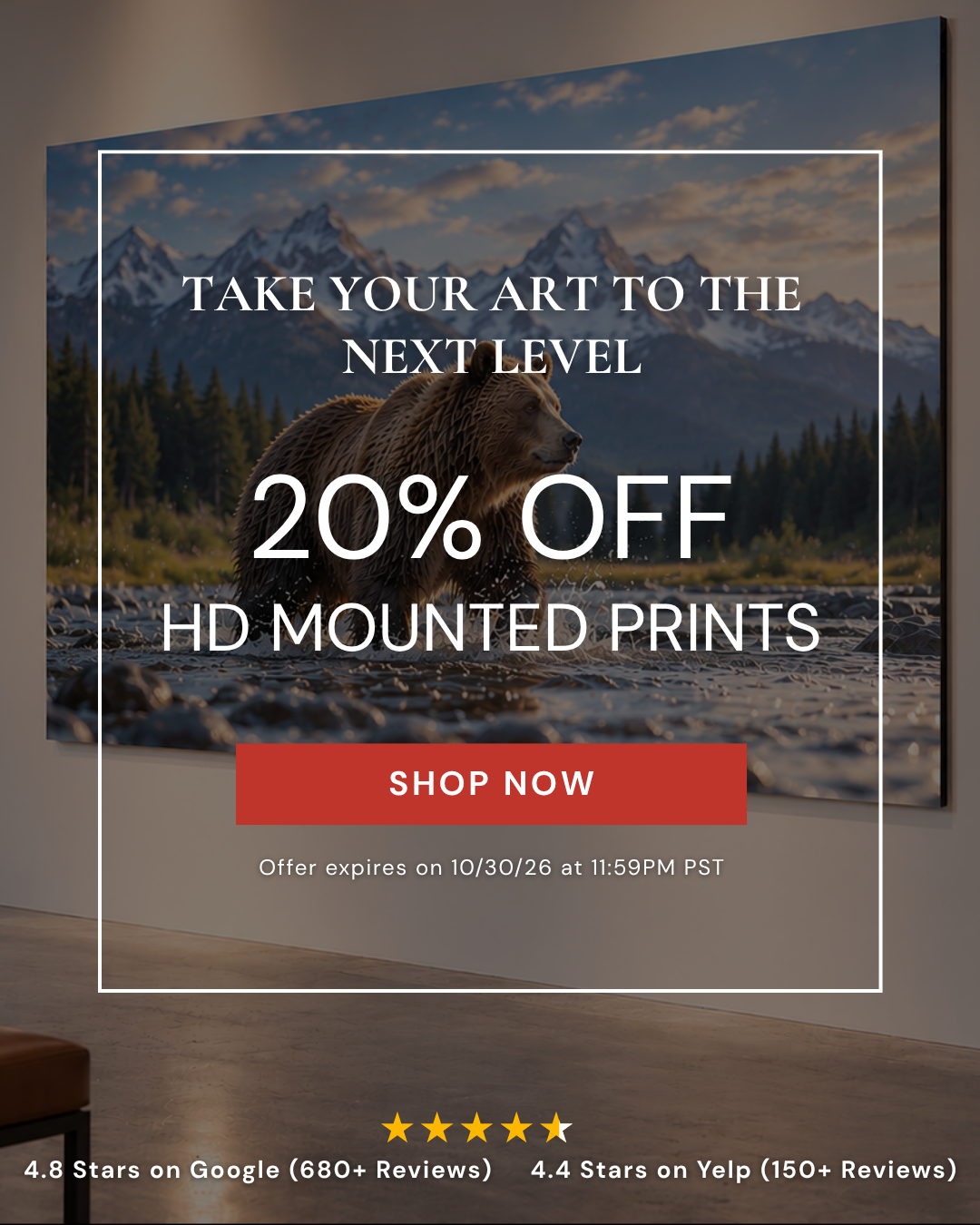 HD Mounted Print Sale