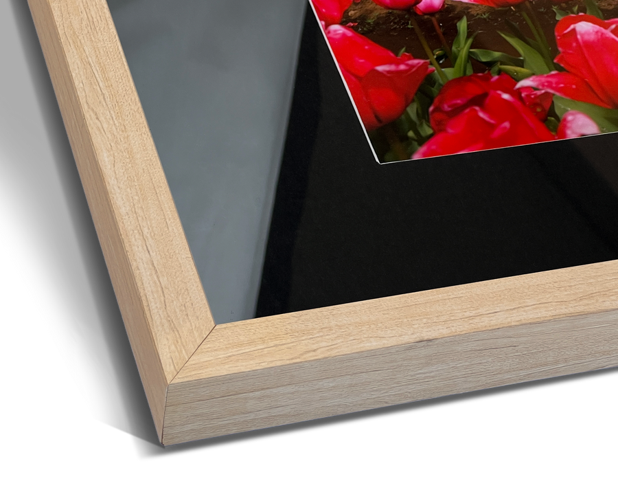 3" Black Matting