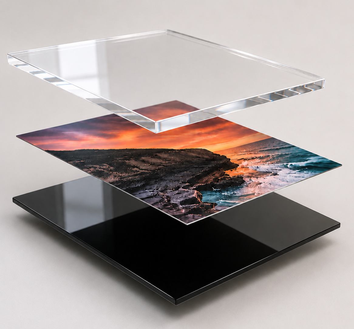 HD Acrylic Black detail