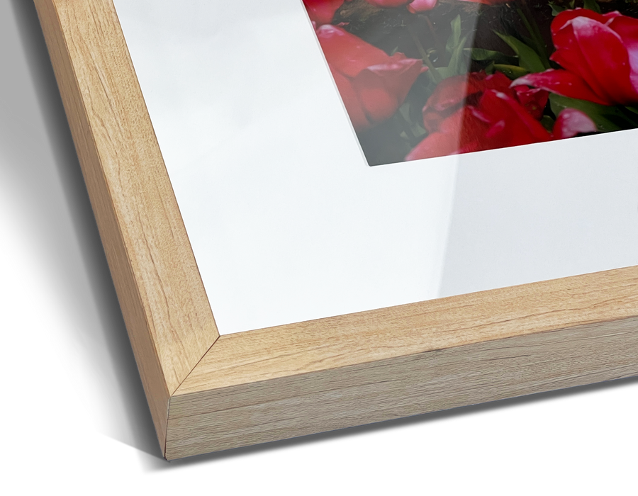 3" White Matting