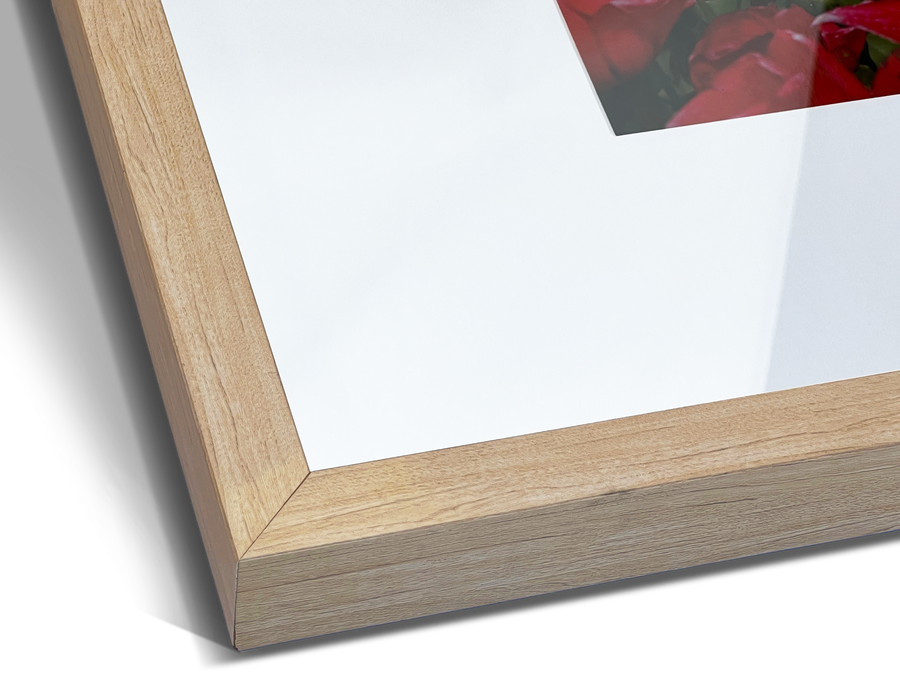 4" White Matting