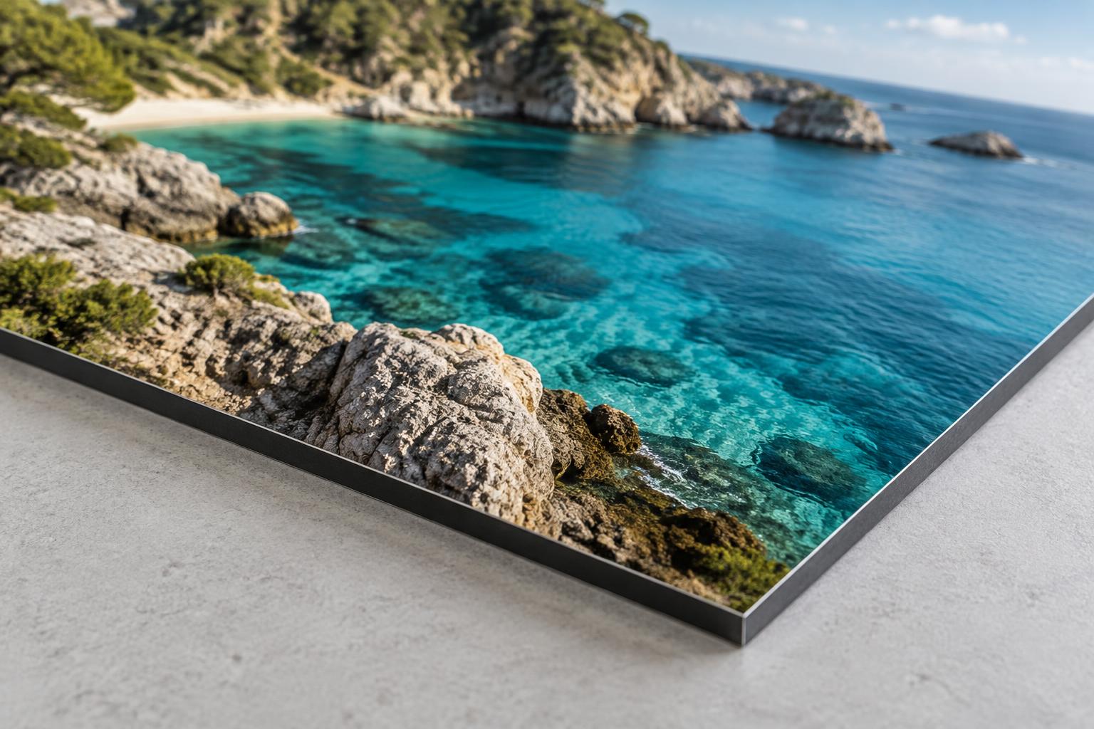 HD Mounted print finish and presentation